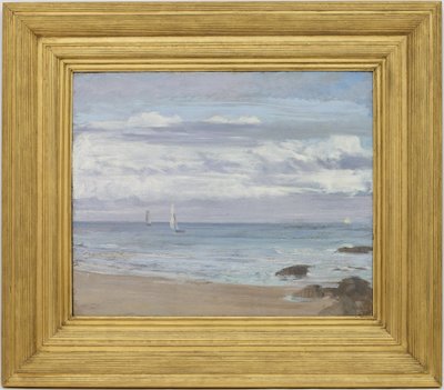 Blue and Silver: Trouville by James Abbott McNeill Whistler